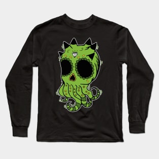 Skull Sea Creature Long Sleeve T-Shirt